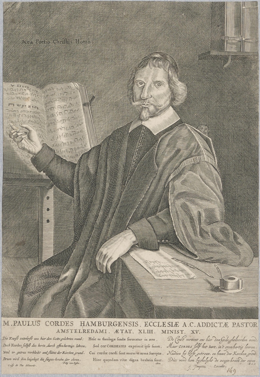 Portret van Paulus Cordes (1613-1674)