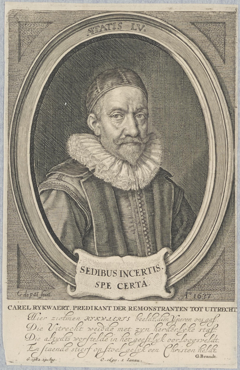 Portret van Carel Rijkwaert (1582-1650)
