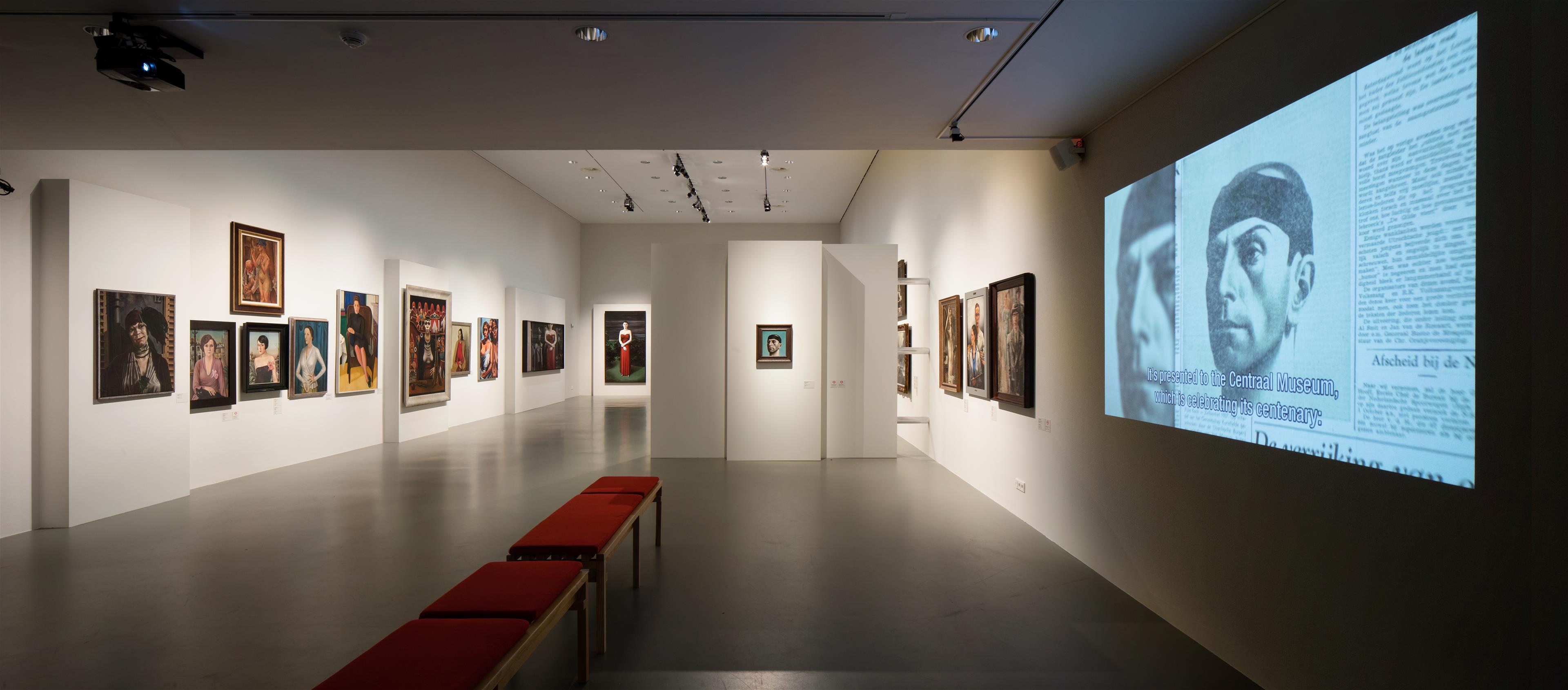 Overzichtsfoto van de tentoonstelling De Wereld van Pyke Koch uit 2018. 