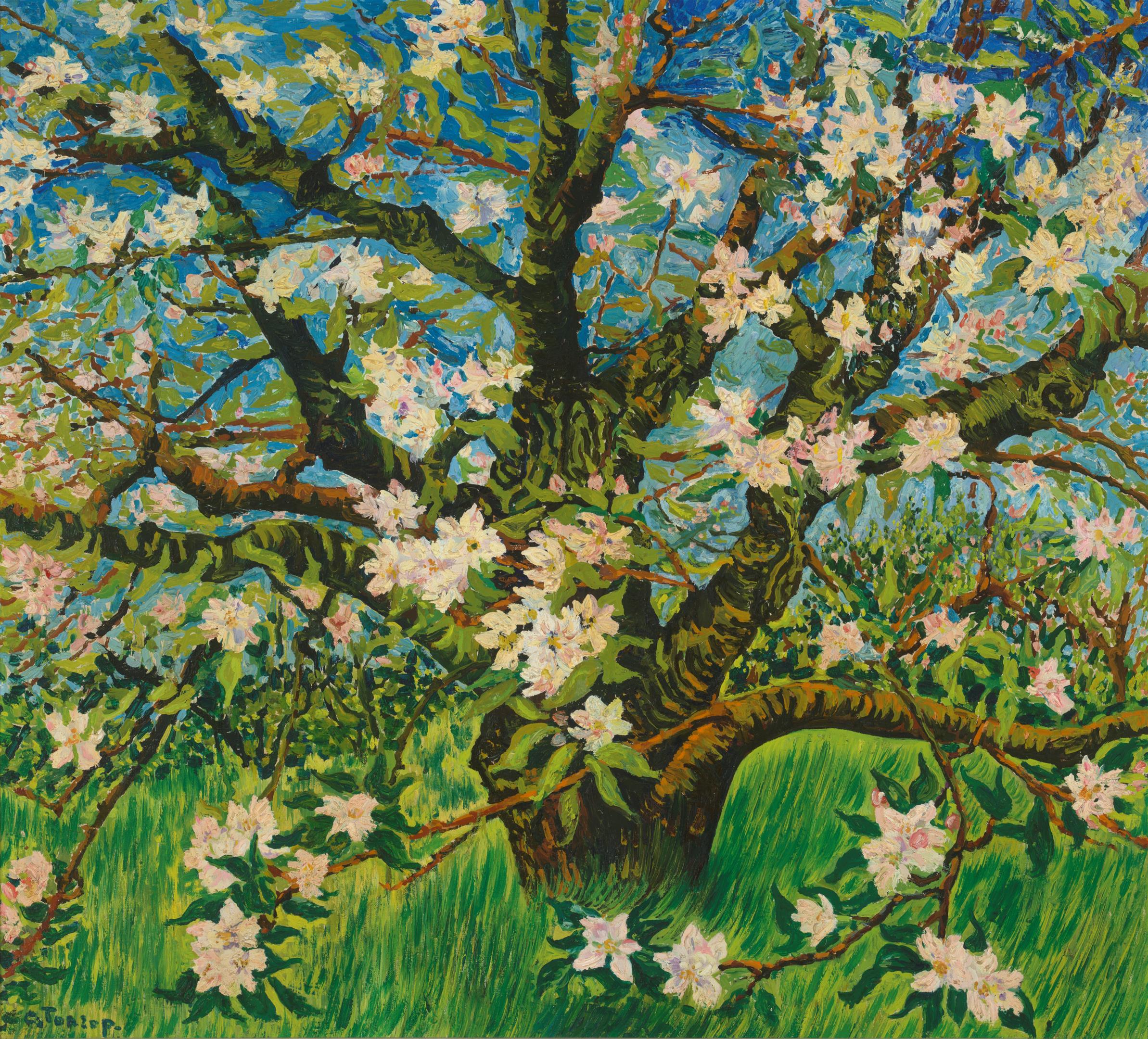 Charley Toorop, Bloeiende appelboom, 1945. inv.nr. 27180