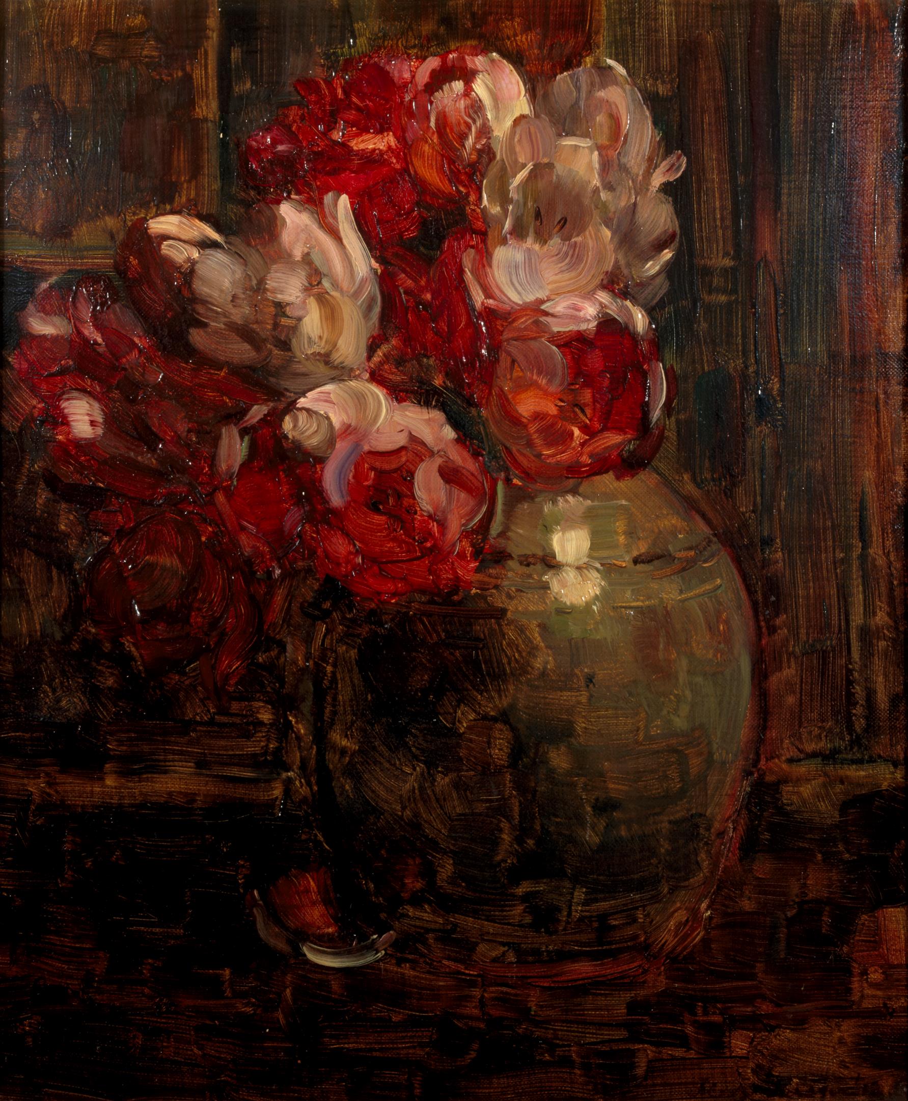 Floris Verster, Gemberpot met tulpen, 1913. inv.nr. 21783