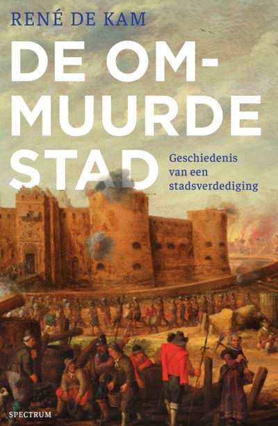 Boekomslag de ommuurde stad, Rene de Kam